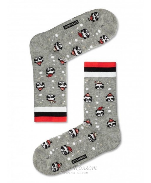 DIWARI Новогодние носки «Xmas panda» 20С-62СП-518